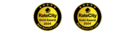 RateCity Awards received 2024 - Best New Car Loan; Best Green Car Loan