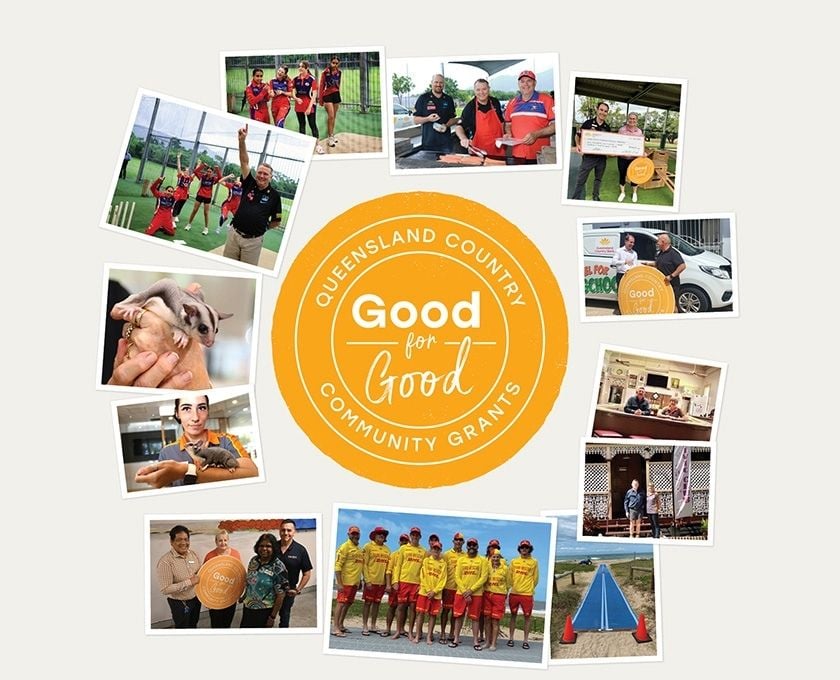 Community Grants, a collage of community groups