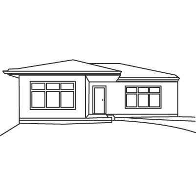 An existing house, townhouse or apartment award badge