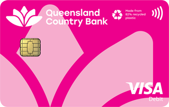 Pink Debit Card